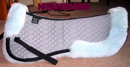 Stephens Lambskin/Sheepskin Half Back Saddle Pad Numnah  