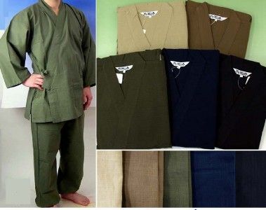Japanese Mens Green SAMUE Cotton 100% Size LL  