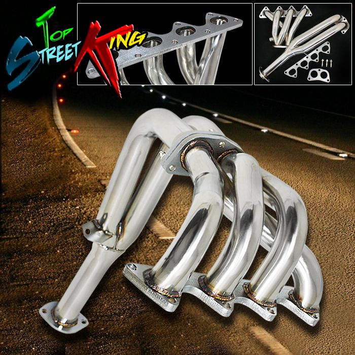   STAINLESS STEEL MANIFOLD HEADER/EXHAUST 90 91 INTEGRA LS/RS/GS DA DA6