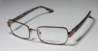 NEW DANA BUCHMAN BEL AIR 53 16 135 SPECIAL BRONZE EYEGLASS/GLASSES 