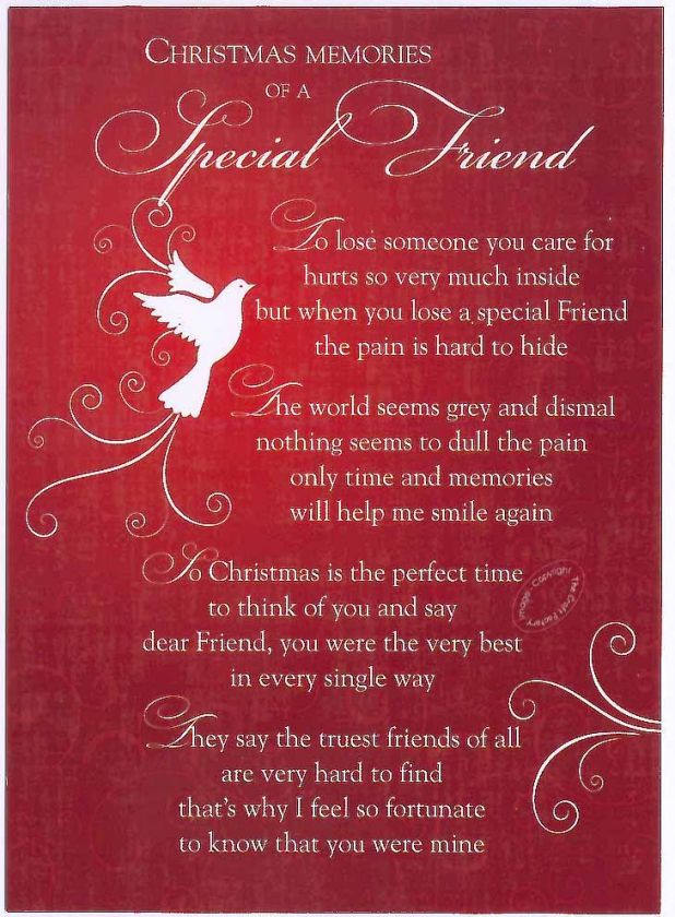 Christmas Memories of a Special Friend