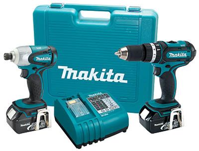 Makita LXT211 Cordless 18V LXT Lithium Ion 2 Pc. Combo  