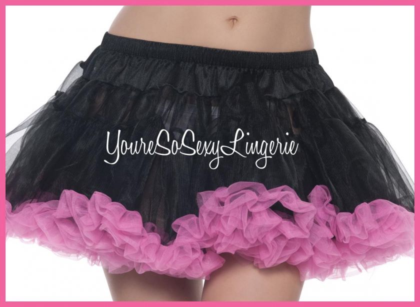 FLUFFY LAYERED Short TULLE PETTICOAT crinoline OS  