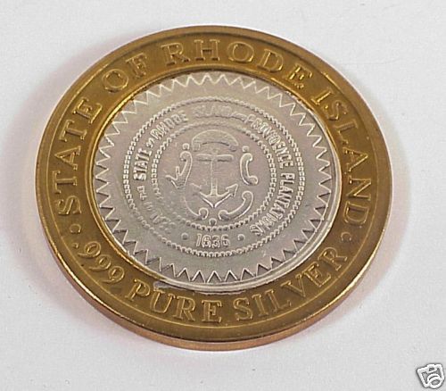 Ten Dollar Sterling GamingToken Rhode Island 1994  