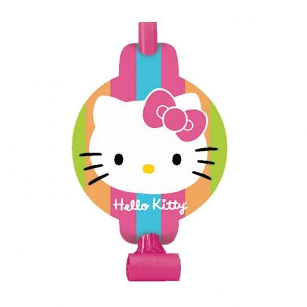 Hello Kitty Pink Stars Birthday Party Cut Out Banner  