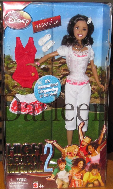 High School Musical 2 Summertime Gabriella Doll On Popscreen