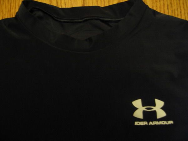 UNDER ARMOUR HeatGear T SHIRT SM/MD/LG/XL Black Blue Or  