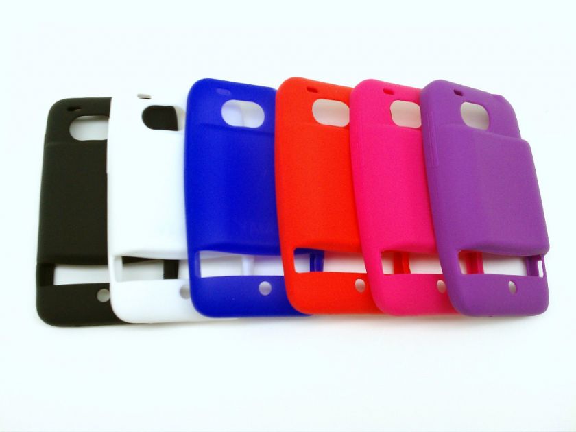 HTC Thunderbolt 4G Extended Battery Silicone Case  