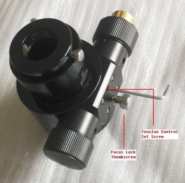 Hubble 2 Linear Bearing Dual Speed Crayford Focuser  