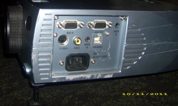 Connection Ports on the Projector