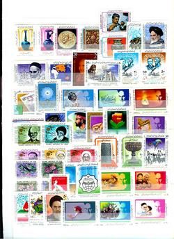 Iran Stamps 1979 ~ 2002 collection 23 years completed  