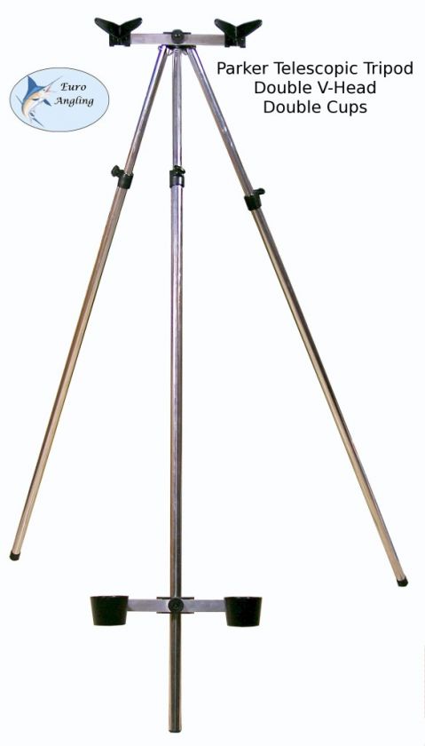 5ft TELESCOPIC COARSE/SEA FISHING TRIPOD/ROD REST  