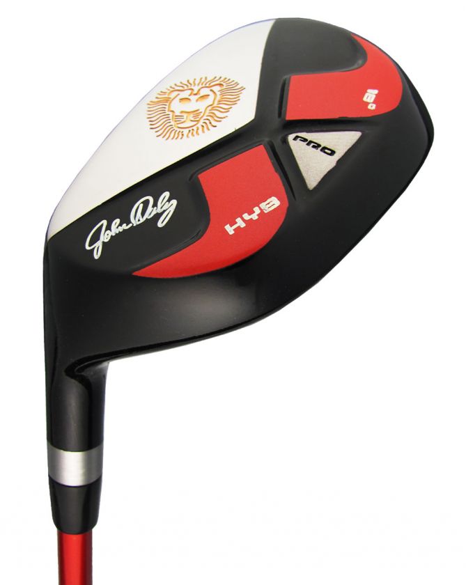 New John Daly Golf Pro Series Hybrid and Driver Set Regular Flex Left 