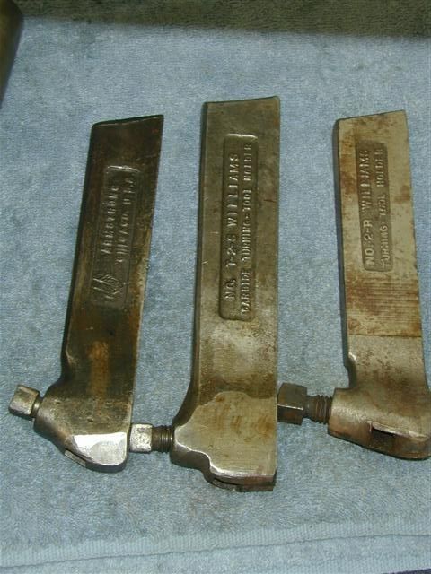 Lot of Lathe Tools, Armstrong, Williams  