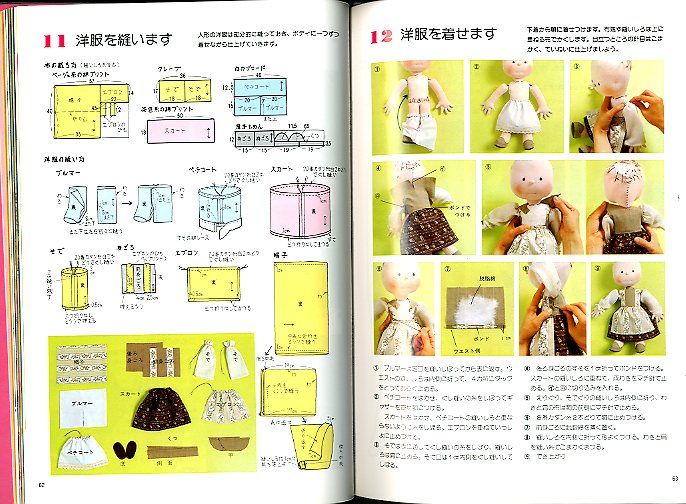 Kyoko Yoneyama Stuffed Doll Japanese craft book /028  