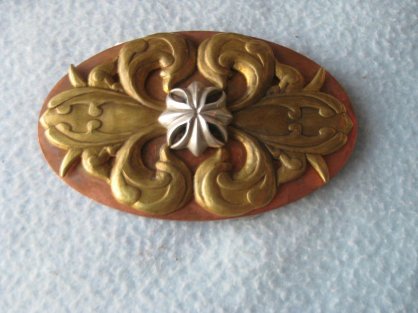 king baby studio belt buckle brass copper  