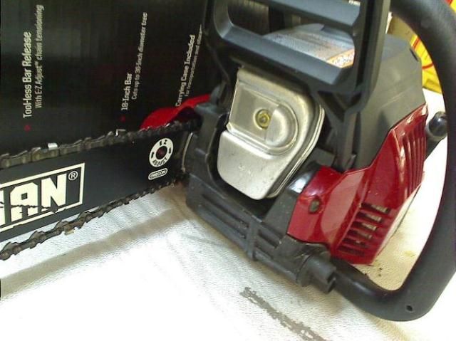 CRAFTSMAN 18IN GAS CHAINSAW 42 CC 35190 GASOLINE CHAIN SAW  