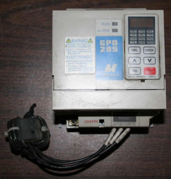 MAGNETEK AC DRIVE / MOTOR CONTROLLER 460VAC GPD205 B0P5  