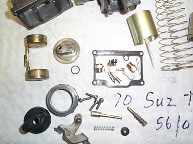 SUZUKI T500 TITAN COBRA CARBURETOR SET REBUILT 56/01  