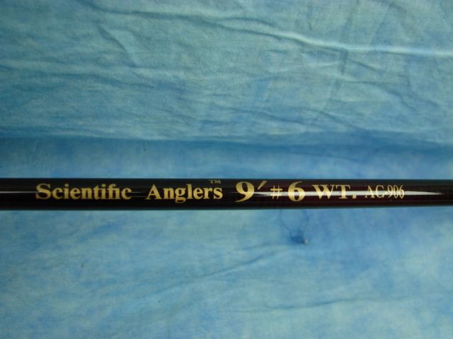 Scientific Anglers Fly Fishing Rod 9 2pc Beautiful Red Cork Handle 