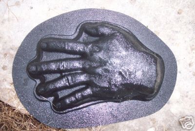 NEW abs plastic Halloween hand mold plaster /cement  