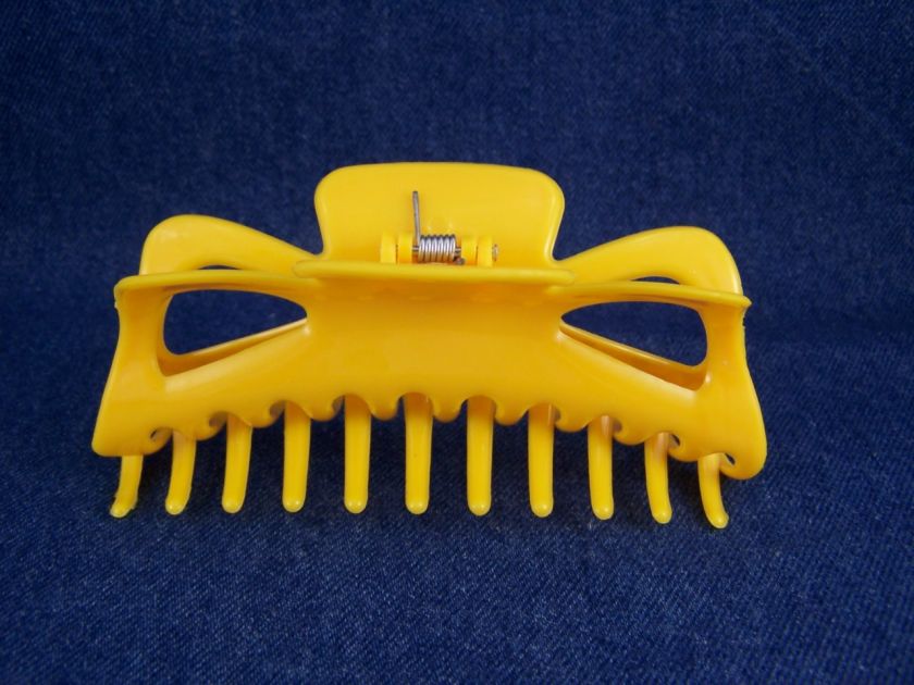 Big HUGE plastic hair clip claw clamp 5.25 long Large  