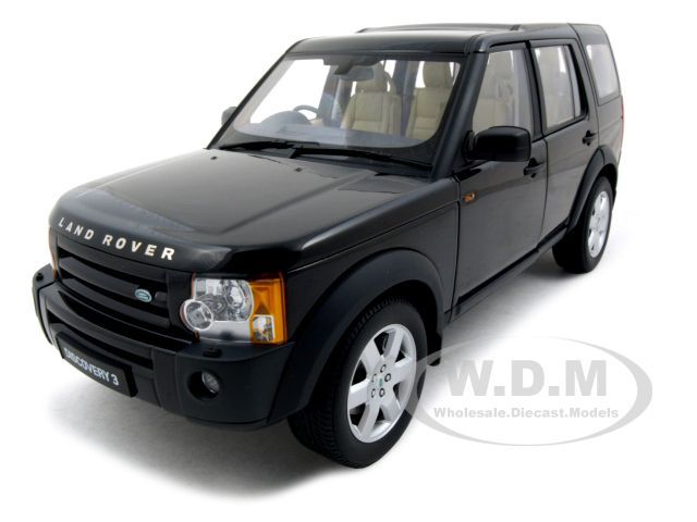 LAND ROVER DISCOVERY LR3 BLACK 118 DIECAST AUTOART  