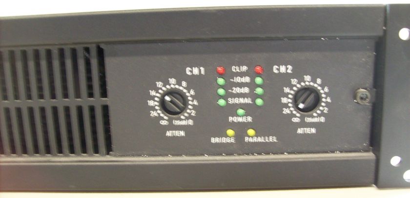 QSC CX302V 2 Channel Powered Amplifier 200w 70V   Used  