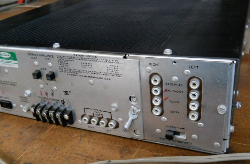 Scott Stereomaster 260 vintage integrated amplifier  