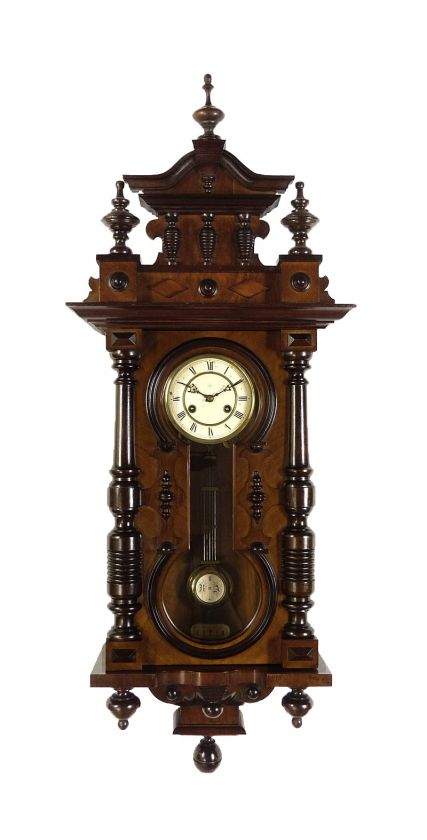 Antique German Kienzle wall clock at 1900  