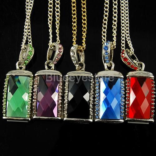 New 2GB Jewelry Necklace USB 2.0 Flash Memory Pen Drive  