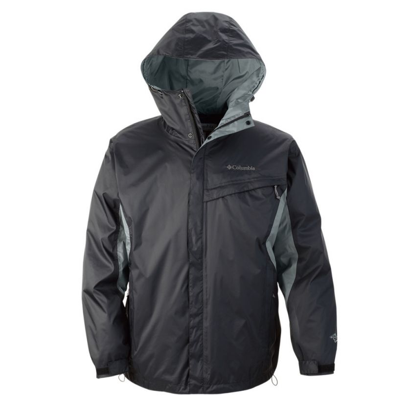 Columbia Sportswear Mens Size S 3XL New WATERPROOF Rain Jacket Jumper 