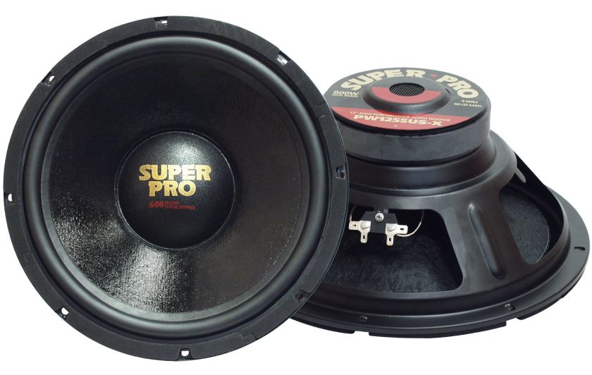 PYRAMID 10 500 Watt Subwoofer PW1055USX 068888702317  