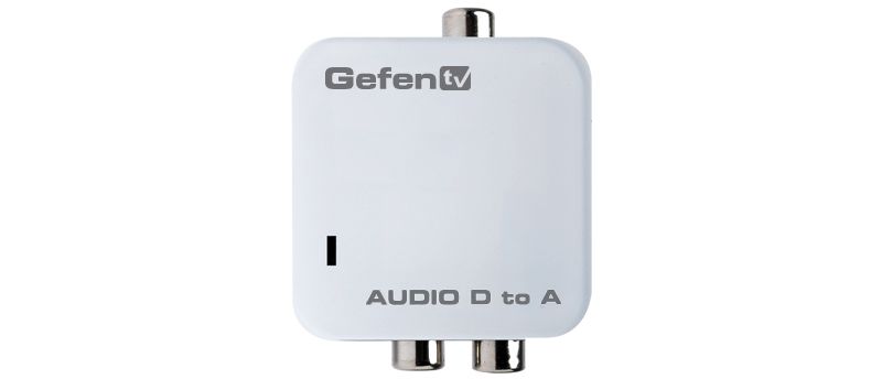 Gefen Digital Coaxial & Optical Toslink to Analog Audio Converter 