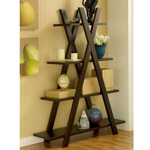 Coffee Bean Finish Bookshelf / Display  