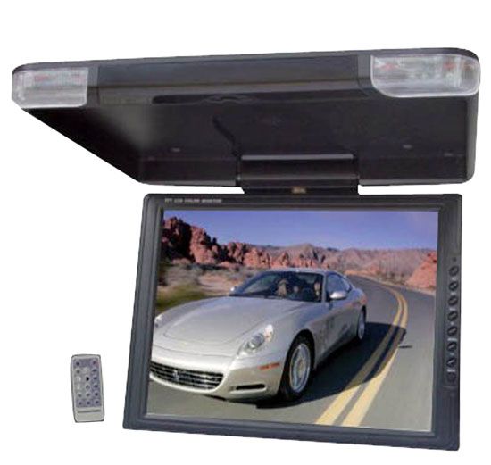 NEW PYLE PLVWR1440 14 TFT Flipdown Car TV Monitor w/IR  