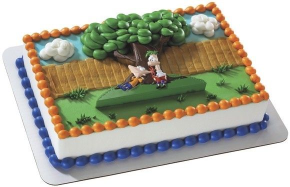 Phineas and Ferb & Agent P cake kit/decoration/topper  