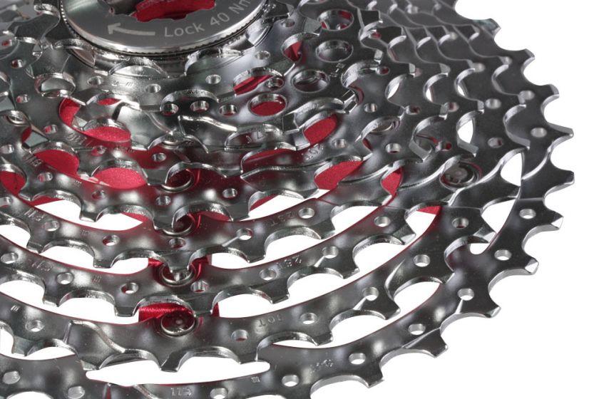 SRAM PG 990 PG 990 Cassette 9 Speed 11 34T MTB Red New  