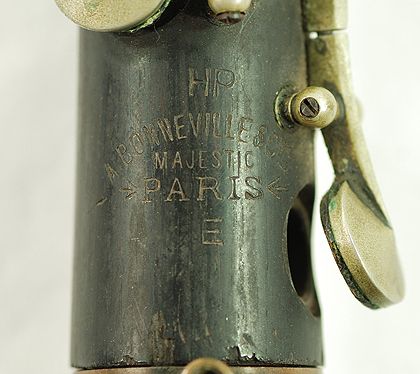 Auguste Bonneville Paris A Clarinet Albert Circa 1913 Rare  