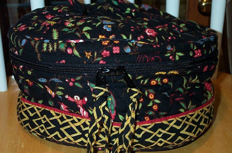 Vera Bradley Retired Rare Ming Travel Cosmetic  