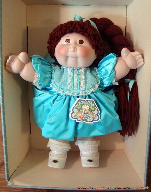 Cabbage Patch Kids 16 Porcelain Doll 1985 COA CPK Melanie Susanne Kid 