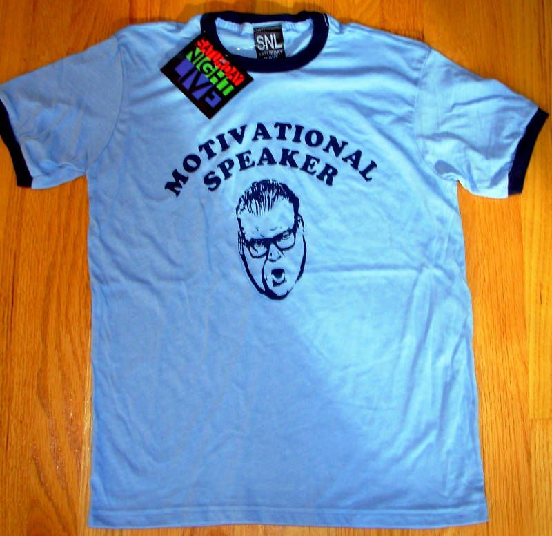 SNL Chris Farley MOTIVATIONAL SPEAKER shirt many sizes  