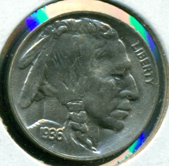 1936 D Buffalo Nickel   STUNNING   SELECT GEM  