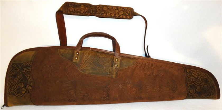 New Luxury Leather Hunting Gun / Shotgun / Rifle Case  