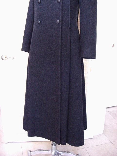 HERMES Coat ZIPPER details 2DIE4 UNIQUE + EXQUISITE Vintage 36 MINT 