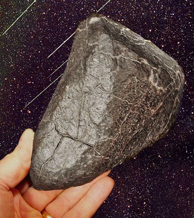 XL4.1LB 6.5 Stony CHONDRITE METEORITE NWSahara Morocco  