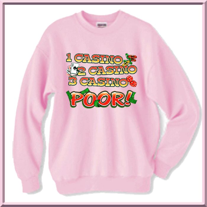 Pink sweatshirts are available in sizes small   3X.