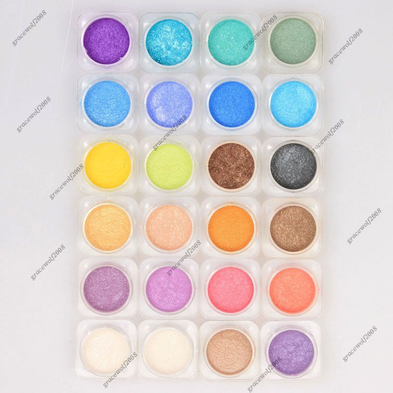   Bare Eyeshadow Pigment Minerals Makeup Lots Mixed Color HG24 1  