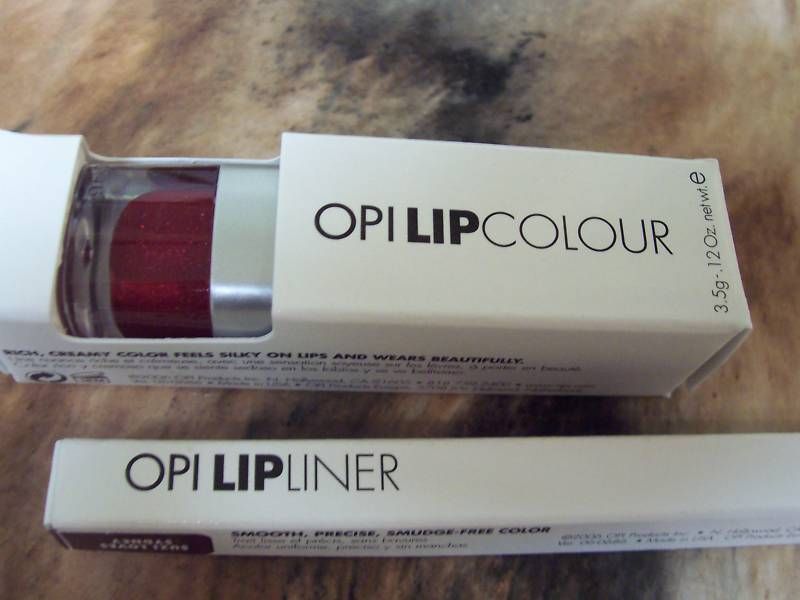 OPI LIPSTICK LIP COLOUR & LINER LOT SUZI LOVES SYDNEY  