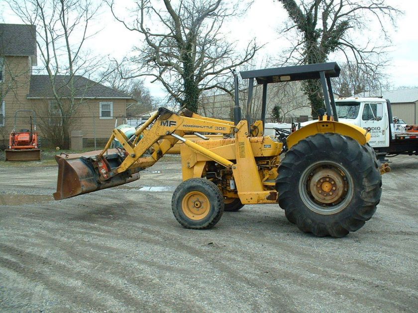 Massey Ferguson 30E industrial tractor Loader  